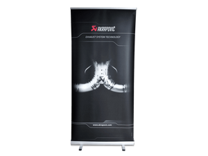 Akrapovic Pull Up Banner MC and Car