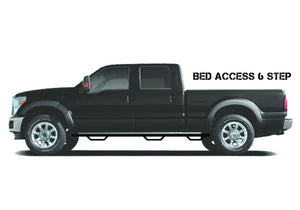 N-Fab Nerf Step 99-06 Chevy-GMC 1500/2500/3500 Ext. Cab 6.5ft Bed - Gloss Black - Bed Access - 3in