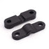 BLOX Racing 2-Pc Solid Shifter Bushing Kit Rear - Civic Integra - Black