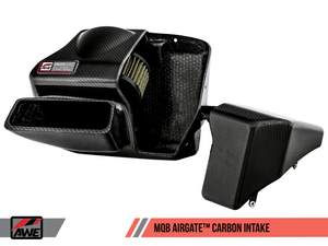 AWE Tuning Audi / Volkswagen MQB 1.8T/2.0T/Golf R Carbon Fiber AirGate Intake w/ Lid