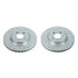 Power Stop 17-19 Infiniti QX30 Front Evolution Drilled & Slotted Rotors - Pair