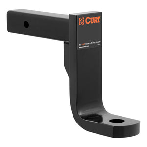 Curt Class 4 Ball Mount (2in Shank 12000lbs 8in Drop 9-3/8in Long)