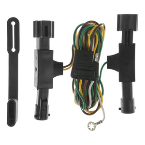 Curt 92-96 Ford Bronco Custom Wiring Harness (4-Way Flat Output)