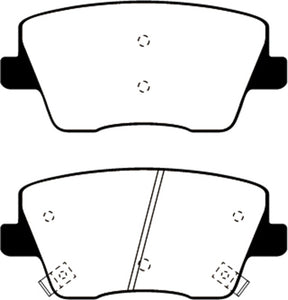 EBC 2019+ Hyundai Veloster Turbo N (2nd Gen) 2.0L Ultimax Rear Brake Pads