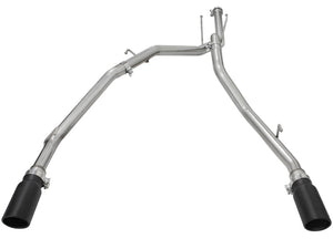 aFe MACHForce XP DPF-Back Exhaust 2.5in SS with Black Tips 2014 Dodge Ram 1500 V6 3.0L EcoDiesel