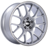 BBS CH-R 20x9 5x120 ET24 Brilliant Silver Polished Rim Protector Wheel -82mm PFS/Clip Required