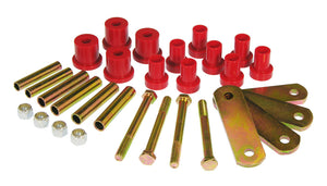 Prothane 63-72 Chrysler A Body HD Spring & Shackles Bushings - Red