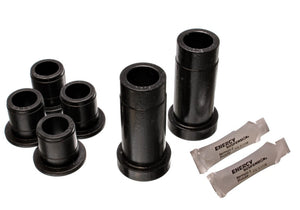 Energy Suspension 84-88 Toyota Pick Up Black Front Lower and Upper Control Arm Bushing Set (must reu