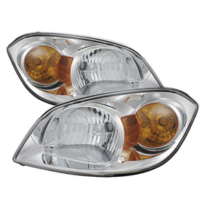 Xtune Chevy Cobalt 05-10 Crystal Headlights Chrome HD-JH-CCOB05-AM-C