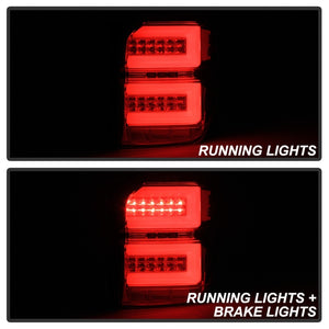 Spyder Toyota 4Runner 10-14 LED Tail Lights - Sequential Turn Signal - Chrome ALT-YD-T4R10-SEQ-C