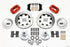 Wilwood Forged Dynalite Front Kit 12.19in Drill-Red Magnum Force Drop Spndle