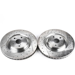 Power Stop 10-17 Lexus LS460 Front Drilled & Slotted Rotor - Pair