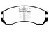 EBC 86-87 Nissan Pulsar NX 1.6 SE Greenstuff Front Brake Pads