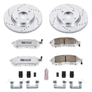 Power Stop 09-14 Nissan Cube Front Z26 Street Warrior Brake Kit