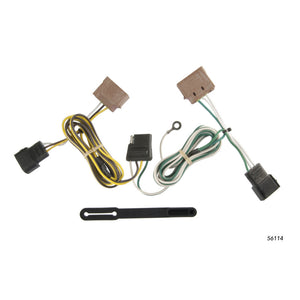 Curt 11-13 Ford Fiesta Custom Wiring Harness (4-Way Flat Output)