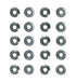Moroso Oil Pan Nuts - 1/4in x 28in - 20 Pack