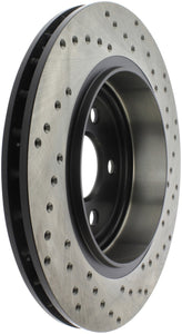 StopTech Sport Cross Drilled Brake Rotor - Front Left