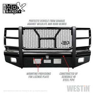 Westin/HDX Bandit 18-20 Ford F-150 (Excl. EcoBoost) Front Bumper - Black