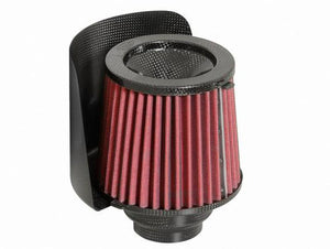 BMC Universal 90mm Conical Carbon Racing Filter w/Shield & Reducer