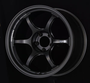 Advan RG-D2 15x8.0 +35 4-100 Semi Gloss Black Wheel