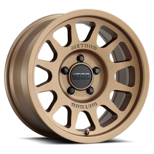 Method MR703 15x7 +15mm Offset 5x100 56.1mm CB Method Bronze Wheel