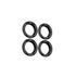 fifteen52 Holeshot RSR Center Ring - Corner Designation Set of Four - Black