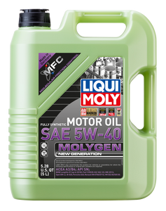 LIQUI MOLY 5L Molygen New Generation Motor Oil SAE 5W40