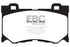 EBC 08-15 Infiniti G37 3.7 Greenstuff Front Brake Pads