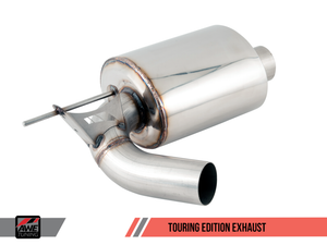 AWE Tuning BMW F3X 340i Touring Edition Axle-Back Exhaust - Diamond Black Tips (102mm)