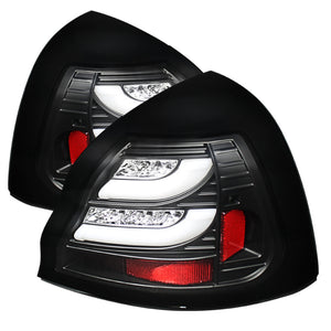 Spyder Pontiac Grand Prix 04-08 Light Bar LED Tail Light Black ALT-YD-PGP04-LED-BK