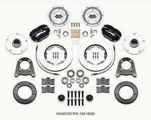 Wilwood Forged Dynalite-M Front Kit 10.75in 1950-1955 MG-TD/TF