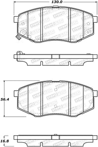 StopTech Street Brake Pads - Front