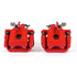 Power Stop 2016 Scion iM Rear Red Calipers w/Brackets - Pair