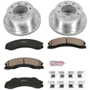 Power Stop 11-20 GMC Sierra 3500 HD Rear Z23 Evolution Brake Kit