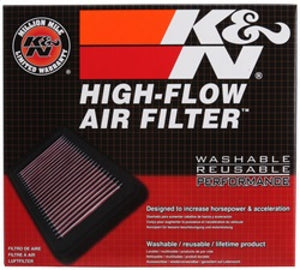 K&N 95-01 Honda Civic 1.5L/1.6L / 95-02 Honda CR-V 2.0L Drop In Air Filter