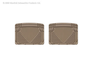 WeatherTech 93 Mercedes-Benz 300CE Rear Rubber Mats - Tan