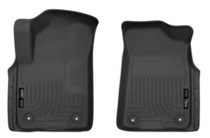 Husky Liners 19-21 Infiniti QX80 / 19-21 Nissan Armada X-act Contour Series Front Floor Liners Black