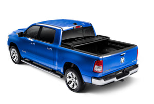 Lund 19-23 RAM 1500 (5.5ft Bed w/o RamBox Cargo Mgmt) Genesis Elite Tri-Fold Tonneau Cover - Black