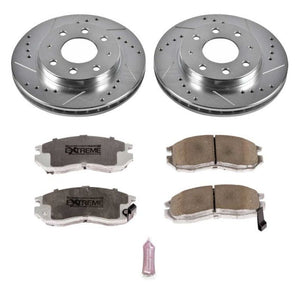 Power Stop 93-95 Eagle Summit Front Z26 Street Warrior Brake Kit