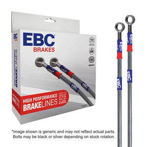 EBC 08-13 Chevrolet Silverado 1500 (2WD) (w/Rear Drums w/o 2in Ext) Stainless Steel Brake Line Kit