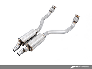 AWE Tuning Audi 8R 3.2L Resonated Downpipes for Q5