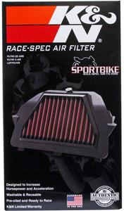 K&N 08-13 Yamaha YZF R6 599 Replacement Air Filter - Race Specific