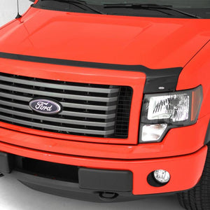 AVS 11-14 GMC Sierra 2500 Aeroskin Low Profile Acrylic Hood Shield - Smoke