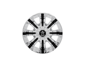 RBP 94R 17x9.0 8x170 BP / 5.5 BS 10mm Offset 125mm CB (Hub Centric) Chrome w/Black Inserts Wheel