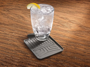 WeatherTech Drink Coasters Set of 4 Black