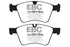 EBC 08-10 Mercedes-Benz GL320 3.0 TD (373mm Front Rotors) Yellowstuff Front Brake Pads