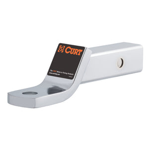 Curt Class 3 Ball Mount (2in Shank 7500lbs 2in Drop 7-1/2in Long Chrome)