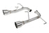 Perrin 22-23 Subaru WRX Dual Single Tip 304SS Axle Back Exhaust