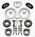 Wilwood Narrow Superlite 4R Rear Kit 12.88in Speedway Eng Floater w/ New Style End