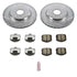 Power Stop 06-13 Chevrolet Corvette Rear Z26 Street Warrior Brake Kit